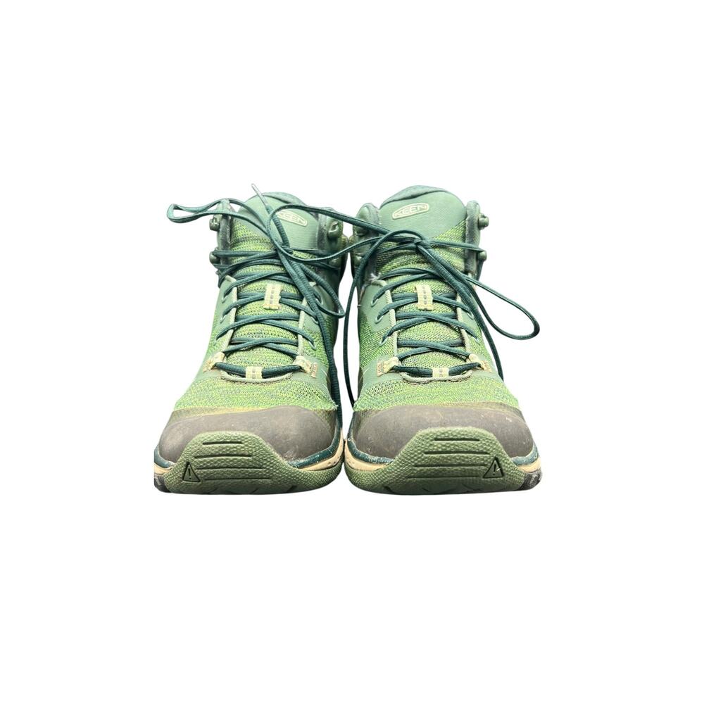 🥾KEEN Women 8.5 Green Trail Hiking Shoes Gorpcore Sportcore Outdoor Lace-Up - Picture 2 of 6